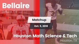 Matchup: Bellaire  vs. Houston Math Science & Tech  2018