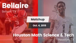 Matchup: Bellaire  vs. Houston Math Science & Tech  2019
