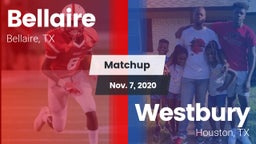 Matchup: Bellaire  vs. Westbury  2020