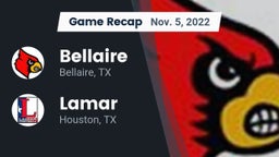 Recap: Bellaire  vs. Lamar  2022