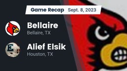 Recap: Bellaire  vs. Alief Elsik  2023