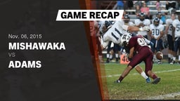 Recap: Mishawaka  vs. Adams  2015