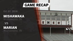 Recap: Mishawaka  vs. Marian  2016