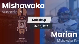 Matchup: Mishawaka High vs. Marian  2017