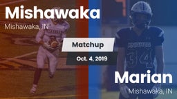 Matchup: Mishawaka High vs. Marian  2019