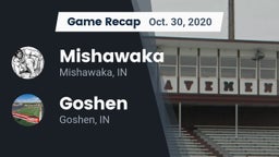 Recap: Mishawaka  vs. Goshen  2020
