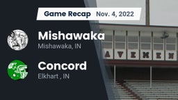 Recap: Mishawaka  vs. Concord  2022