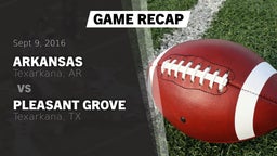 Recap: Arkansas  vs. Pleasant Grove  2016