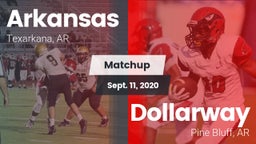 Matchup: Arkansas  vs. Dollarway  2020