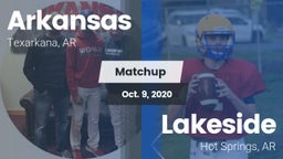 Matchup: Arkansas  vs. Lakeside  2020