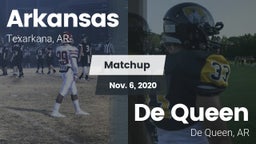 Matchup: Arkansas  vs. De Queen  2020
