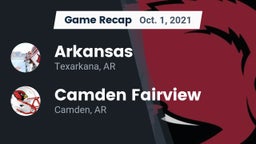Recap: Arkansas  vs. Camden Fairview  2021