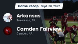 Recap: Arkansas  vs. Camden Fairview  2022