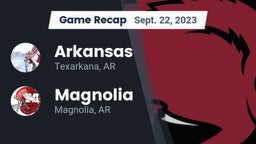 Recap: Arkansas  vs. Magnolia  2023