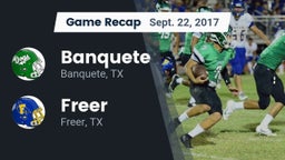 Recap: Banquete  vs. Freer  2017