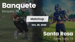 Matchup: Banquete  vs. Santa Rosa  2020