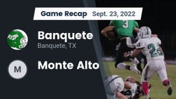 Recap: Banquete  vs. Monte Alto 2022