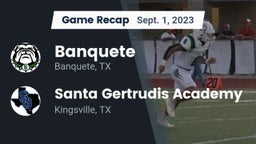 Recap: Banquete  vs. Santa Gertrudis Academy 2023