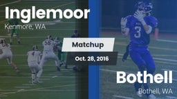 Matchup: Inglemoor High vs. Bothell  2016