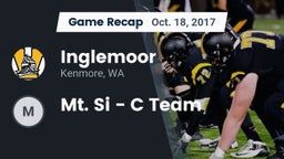 Recap: Inglemoor  vs. Mt. Si - C Team 2017