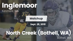 Matchup: Inglemoor High vs. North Creek (Bothell, WA) 2018