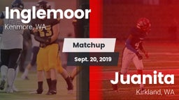 Matchup: Inglemoor High vs. Juanita  2019