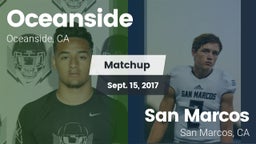 Matchup: Oceanside High vs. San Marcos  2017