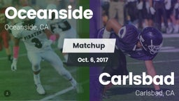 Matchup: Oceanside High vs. Carlsbad  2017