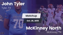 Matchup: John Tyler vs. McKinney North  2018