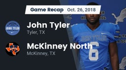Recap: John Tyler  vs. McKinney North  2018