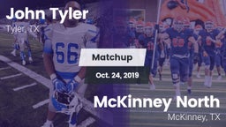 Matchup: John Tyler vs. McKinney North  2019