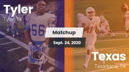 Matchup: Tyler vs. Texas  2020