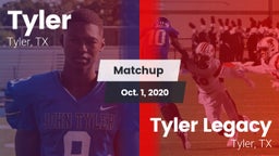 Matchup: Tyler vs. Tyler Legacy  2020