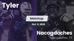 Matchup: Tyler vs. Nacogdoches  2020
