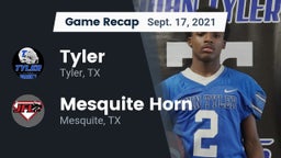 Recap: Tyler  vs. Mesquite Horn  2021