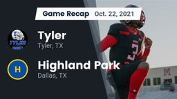 Recap: Tyler  vs. Highland Park  2021