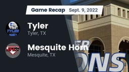 Recap: Tyler  vs. Mesquite Horn  2022
