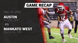 Recap: Austin  vs. Mankato West  2015