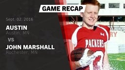 Recap: Austin  vs. John Marshall  2016