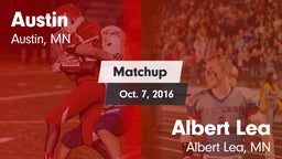 Matchup: Austin  vs. Albert Lea  2016
