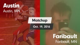 Matchup: Austin  vs. Faribault  2016