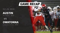 Recap: Austin  vs. Owatonna  2016