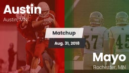 Matchup: Austin  vs. Mayo  2018