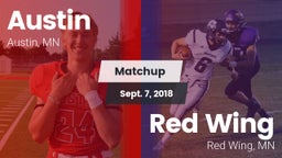 Matchup: Austin  vs. Red Wing  2018