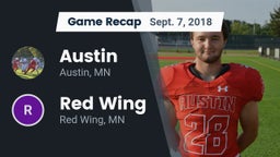 Recap: Austin  vs. Red Wing  2018
