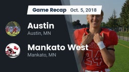 Recap: Austin  vs. Mankato West  2018