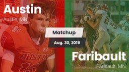 Matchup: Austin  vs. Faribault  2019