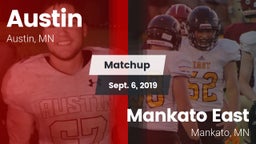 Matchup: Austin  vs. Mankato East  2019