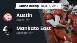 Recap: Austin  vs. Mankato East  2019