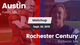 Matchup: Austin  vs. Rochester Century  2019